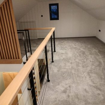 padlószőnyeg lerakása